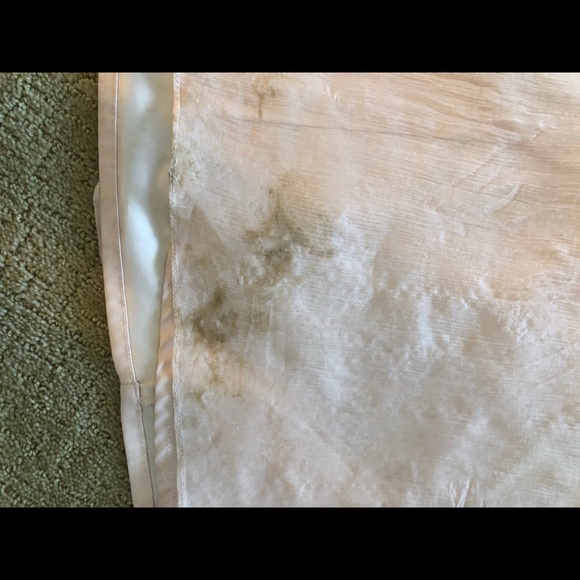 AMSALE chiffon blush dress - Picture 7 of 8